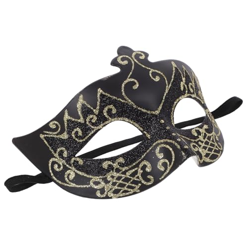 Warmhm halloween masken halloweenmaske halloween masks karnevalsmasken faschingsmasken Karnevalsauge Prop-Halloween Kostüm Maske Maskerade-Masken männlich Maskerade Masken Plastik Black von Warmhm