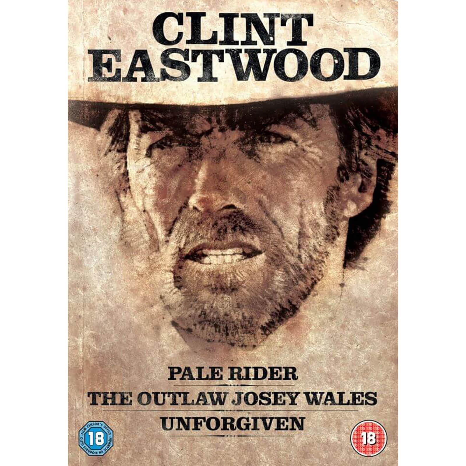 Clint Eastwood Westernsammlung (Fahler Reiter, Unforgiven, Der Gesetzlose Josey Wales) von Warner Bros.