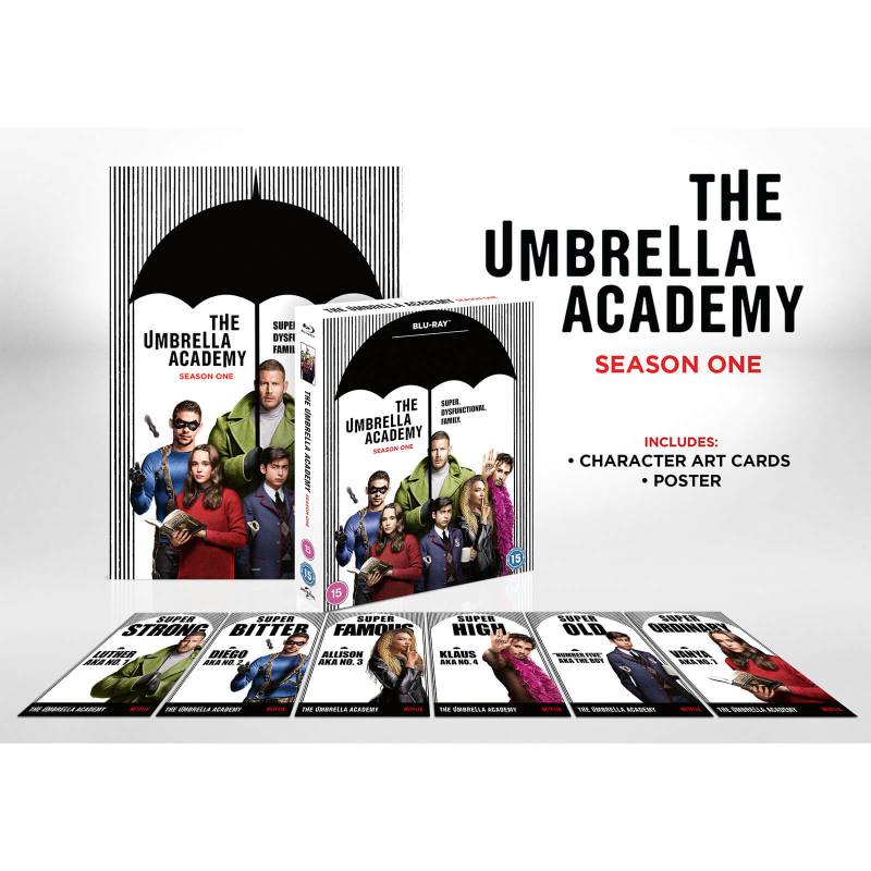 Umbrella Academy: Die komplette erste Staffel von Warner Bros.