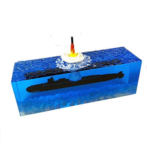 Warp United Cinnabar Tide 1/2000 SSBN Ohio Class Nuclear U-Boot Launching SLBM Missile Diorama Model Warp United Cinnabar Tide 1/2000 SSBN Ohio Class Nuclear U-Boot Launching SLBM Missile Diorama Model von Warp United