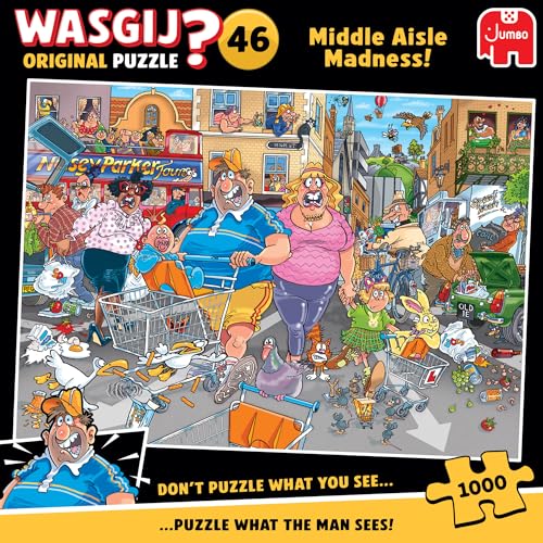 Wasgij Original 46 - Parkplatz-Wahnsinn - Puzzle 1000 Teile von Wasgij