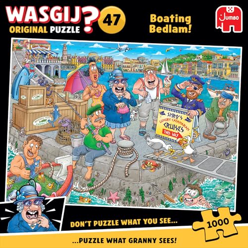 Wasgij Original 47 - Bootschaos - 1000 Teile Puzzle Wasgij Original 47 - Bootschaos - 1000 Teile Puzzle von Wasgij