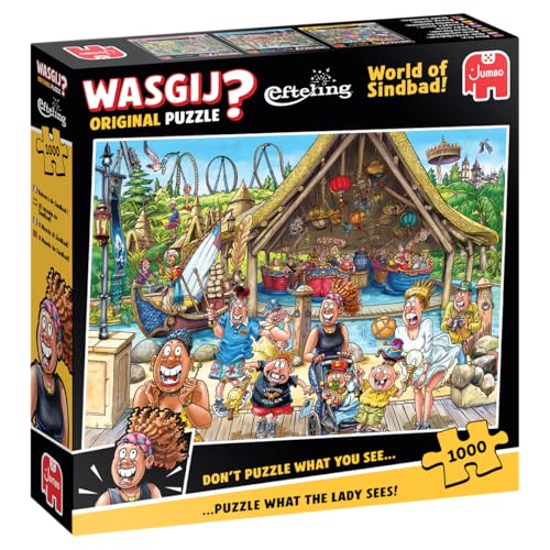 Wasgij Original Efteling - Die Welt von Sindbad 1000 Teile Puzzle Wasgij Original Efteling - Die Welt von Sindbad 1000 Teile Puzzle von Wasgij