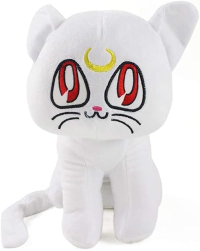 Waslary Anime Plüschpuppe Luna Diana Artemis Cosplay Kawaii Katze Plüschtier Geburtstagsfeier Geschenk von Waslary