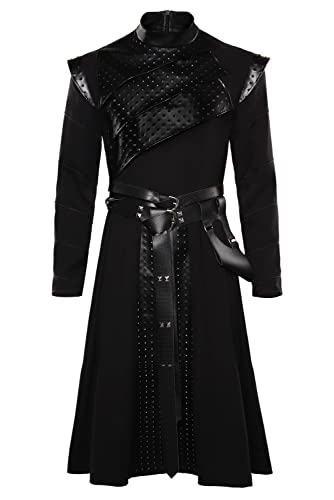 Waslary Daemon Targaryen Cosplay Prinz Kostüm Erwachsene Mittelalterliches Kostüm Herren Kleid und Gürtel Komplettset von Waslary