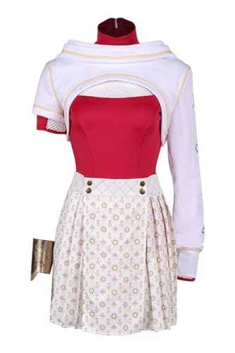 Waslary Nova Kostüm Erwachsene Film Cosplay Jacke Rock Oberteile Armband Cheerleader Uniform Halloween Party Set Waslary Nova Kostüm Erwachsene Film Cosplay Jacke Rock Oberteile Armband Cheerleader Uniform Halloween Party Set von Waslary