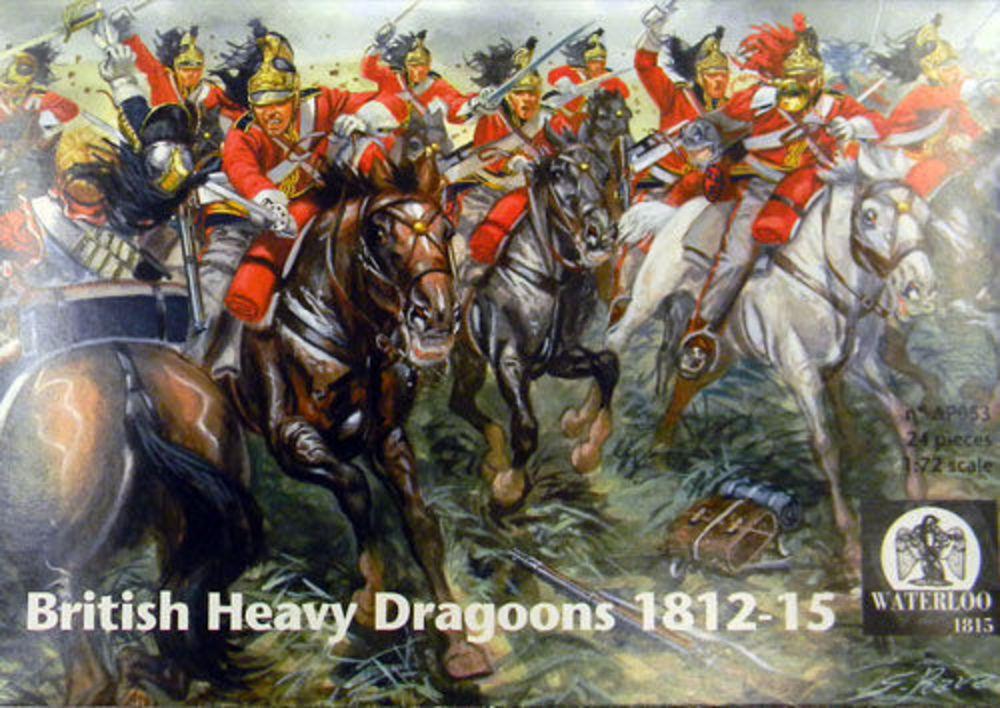 British Heavy Dragoons 1812-1815 von Waterloo 1815