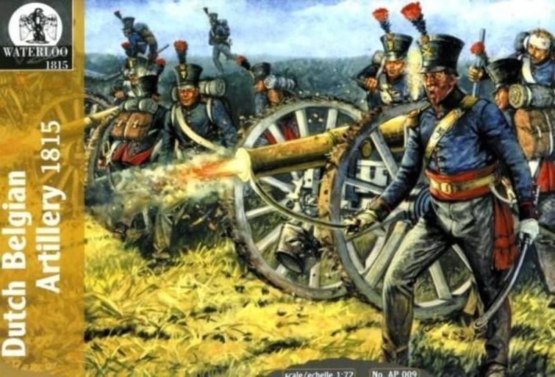 Dutch Belgian Artillery, 1815 von Waterloo 1815