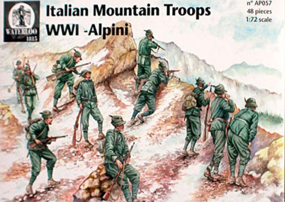 Italian Mountain Troops WWI - Alpini von Waterloo 1815