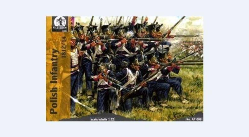 Polish Infantry, 1808-14 von Waterloo 1815