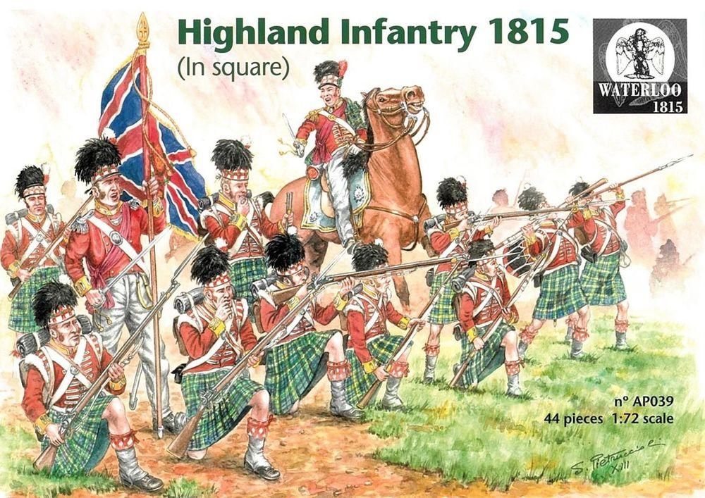 Scottish infanty 1815 von Waterloo 1815