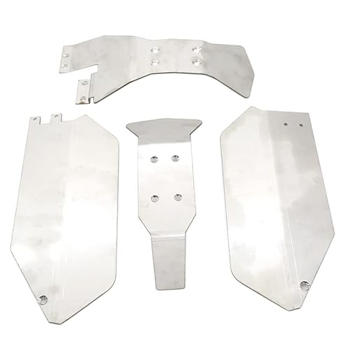 Watlsuz Metall Chassis Armor PSchutz Besch¨¹Tzer Unterfahrschutz f¨¹r Slash / 2WD 1/10 RC Auto Upgrade Teile von Watlsuz