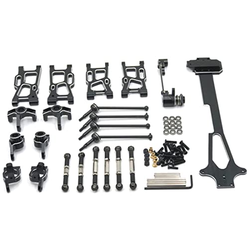 Watlsuz Metall-Upgrade-Zubeh?R-Modifikationskits f¨¹r 144001 144002 144010 124017 124018 124019 RC-Car-Upgrade-Teile, 5 von Watlsuz