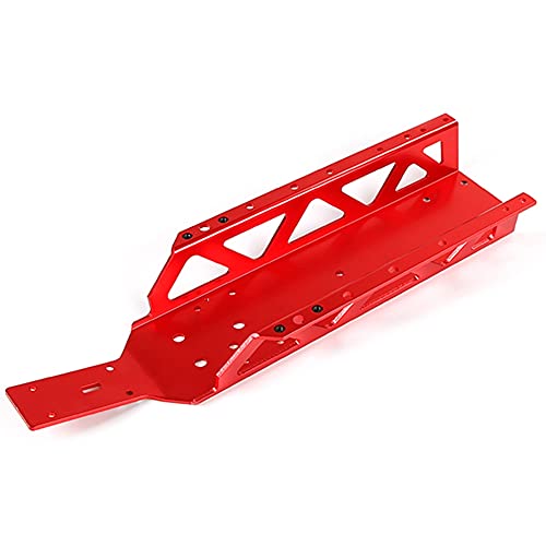 Watlsuz Neuer Hauptrahmen Metall Chassis f¨¹r 1/5 Baja ROVAN KM 5B 5T 5SC Rc Auto Spielzeug Teile,Rot von Watlsuz