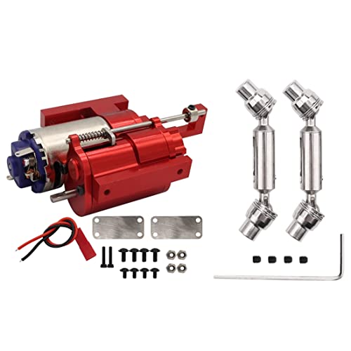 Watlsuz Vollmetall-2-Getriebe mit Antriebswelle f¨¹r B14 B24 C14 C24 MN D90 MN99S RC-Auto-Upgrade-Teile,1 von Watlsuz