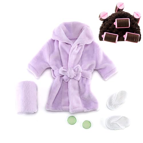 Baby Fotografie Kostüm Headwap & Bademantel Nachtgewand Für Neugeborene Fotoshooting Hautfreundliche Kinderkleidung Fotoanzug Baby Foto Requisiten Neugeborene Fotografie Set Baby Fotografie Kostüm Headwap & Bademantel Nachtgewand Für Neugeborene Fotoshooting Hautfreundliche Kinderkleidung Fotoanzug Baby Foto Requisiten Neugeborene Fotografie Set von Watreketal