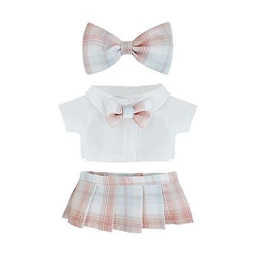 Watreketal Baby Girls Shirt Rock Set Girl 7 Zoll Passende Kleidung Süßer Stil Süßes Hemd Rock Set Für Kinder Kinder Puppenkleidung Watreketal Baby Girls Shirt Rock Set Girl 7 Zoll Passende Kleidung Süßer Stil Süßes Hemd Rock Set Für Kinder Kinder Puppenkleidung von Watreketal