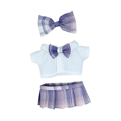 Watreketal Baby Girls Shirt Rock Set Girl 7 Zoll Passende Kleidung Süßer Stil Süßes Hemd Rock Set Für Kinder Kinder Puppenkleidung Watreketal Baby Girls Shirt Rock Set Girl 7 Zoll Passende Kleidung Süßer Stil Süßes Hemd Rock Set Für Kinder Kinder Puppenkleidung von Watreketal