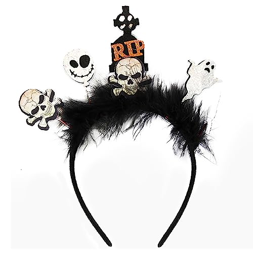 Watreketal Haarreif, Halloween-Haarschmuck, Halloween-Haarschmuck, Halloween-Kostüm-Zubehör, Cartoon-Haarnadeln, auffällige Haarspangen von Watreketal