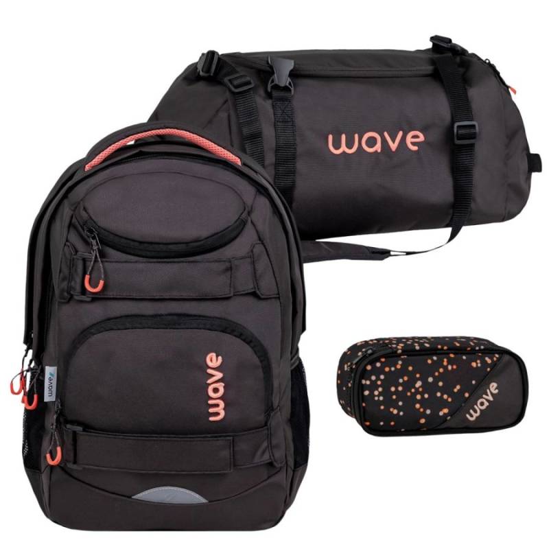 Wave Schulrucksack Set "Infinity Move" 3tlg. Blooms von Wave