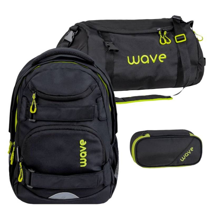 Wave Schulrucksack Set "Infinity Move" 3tlg. Bold von Wave