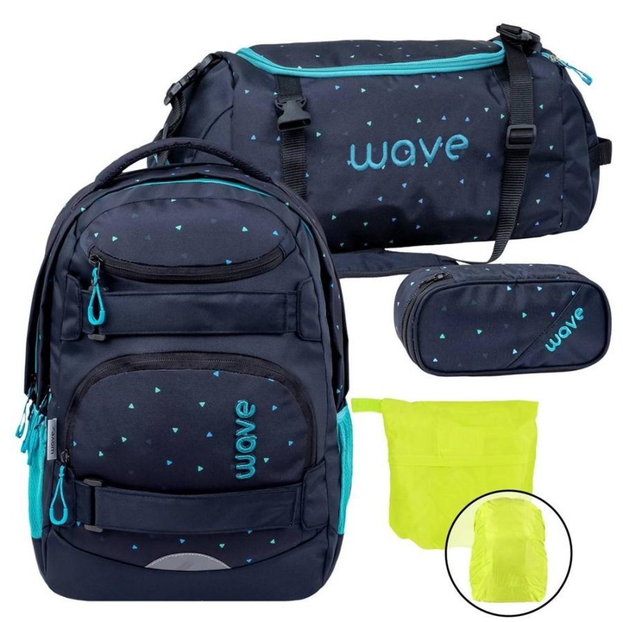 Wave Schulrucksack Set Infinity Move "Dots Aurora" mit Regenschutz Wave Schulrucksack Set Infinity Move "Dots Aurora" mit Regenschutz von Wave