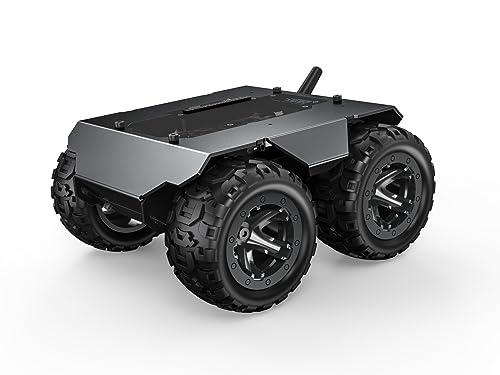 Waveshare Wave Rover Flexible and Expandable 4WD Mobile Robot Chassis, Full Metal Body, Multiple Hosts Support, with Onboard ESP32 Module von Waveshare