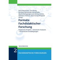 Formate Fachdidaktischer Forschung von Waxmann Verlag GmbH