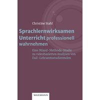 Sprachlernwirksamen Unterricht professionell wahrnehmen von Waxmann Verlag GmbH