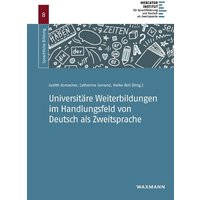 Universitäre Weiterbildungen im Handlungsfeld von Deutsch als Zweitsprache von Waxmann Verlag GmbH