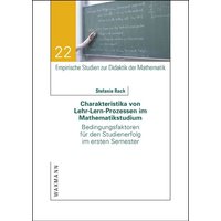 Charakteristika von Lehr-Lern-Prozessen im Mathematikstudium von Waxmann Verlag GmbH