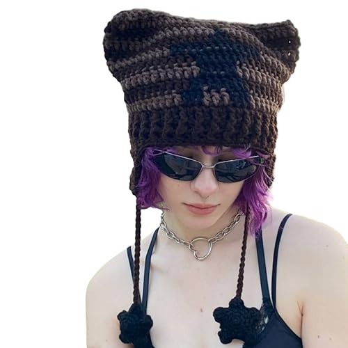 Mädchen Cartoon Regenbogen Gestreiftes Strick Y2k Party Foto Requisiten Heiße Mädchen Süß Mädchen Cartoon Regenbogen Gestreiftes Strick Y2k Party Foto Requisiten Heiße Mädchen Süß von Wayfadacc