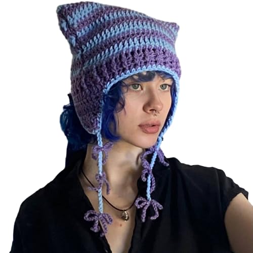 Mädchen Cartoon Regenbogen Gestreiftes Strick Y2k Party Foto Requisiten Heiße Mädchen Süß Mädchen Cartoon Regenbogen Gestreiftes Strick Y2k Party Foto Requisiten Heiße Mädchen Süß von Wayfadacc