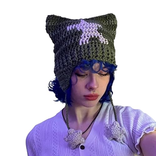 Mädchen Cartoon Regenbogen Gestreiftes Strick Y2k Party Foto Requisiten Heiße Mädchen Süß Mädchen Cartoon Regenbogen Gestreiftes Strick Y2k Party Foto Requisiten Heiße Mädchen Süß von Wayfadacc