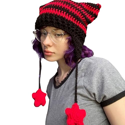 Mädchen Cartoon Regenbogen Gestreiftes Strick Y2k Party Foto Requisiten Heiße Mädchen Süß Mädchen Cartoon Regenbogen Gestreiftes Strick Y2k Party Foto Requisiten Heiße Mädchen Süß von Wayfadacc