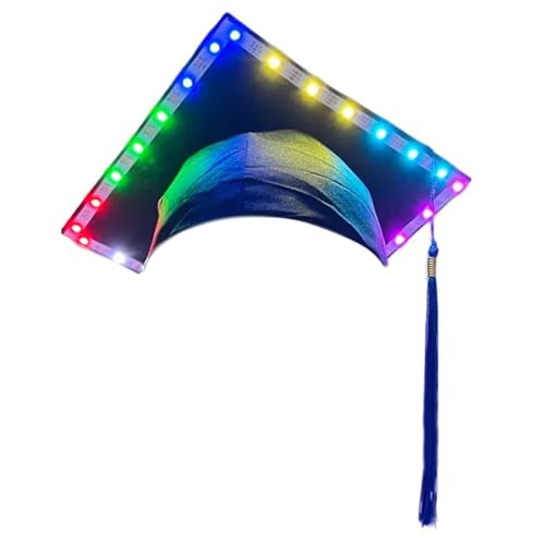 Wayfadacc Schulabschlusskappen mit Fransen Schwarz Mörtelbrett Hut Universität Bachelor Arzt Akademischer Arzt Hut Unisex Wayfadacc Schulabschlusskappen mit Fransen Schwarz Mörtelbrett Hut Universität Bachelor Arzt Akademischer Arzt Hut Unisex von Wayfadacc