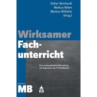 Wirksamer Fachunterricht Meta-Band von Wbv Media