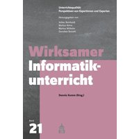 Wirksamer Informatikunterricht von Wbv Media