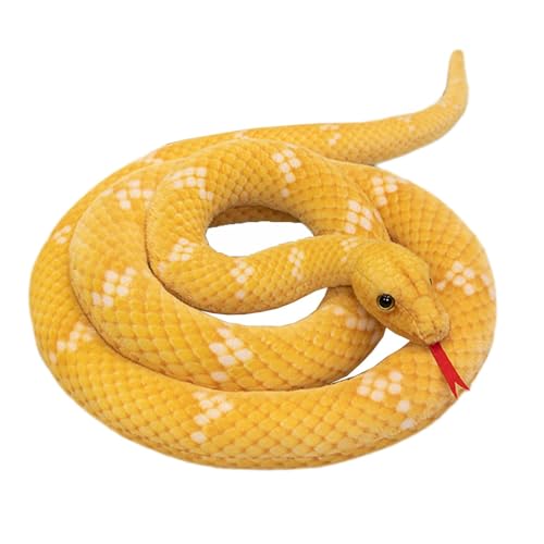 Wcybym Animal Stuffed | Snake Stuffed | Snake Simulation | Snake Toy | Anaconda Plush Toy | Kids Toys | Animals Large Realistic Anaconda Stuff Snake Dolls Prank Props for Birthday Christmas Halloween von Wcybym