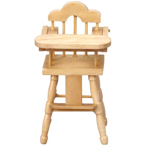 Realistische Holzpuppenhäuser Hochstuhl 1/12 Skala Miniaturmöbel Safe Kindergeschenke Miniaturpuppenhäuser Realistische Holzpuppenhäuser Hochstuhl 1/12 Skala Miniaturmöbel Safe Kindergeschenke Miniaturpuppenhäuser von Wdbild