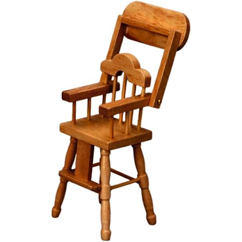 Realistische Holzpuppenhäuser Hochstuhl 1/12 Skala Miniaturmöbel Safe Kindergeschenke Miniaturpuppenhäuser Realistische Holzpuppenhäuser Hochstuhl 1/12 Skala Miniaturmöbel Safe Kindergeschenke Miniaturpuppenhäuser von Wdbild