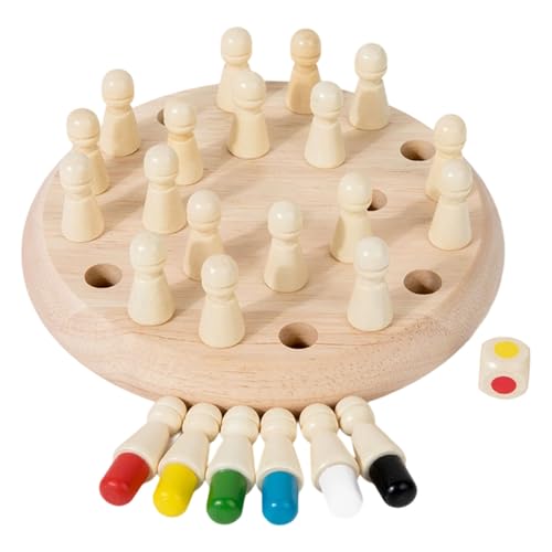 Wdbild Hölzerne Gedächtnis Matching Game Conzentration Training Bildungsspielzeug Frühschulfarbe Schach Für Kinder Kinder Spiel Wdbild Hölzerne Gedächtnis Matching Game Conzentration Training Bildungsspielzeug Frühschulfarbe Schach Für Kinder Kinder Spiel von Wdbild
