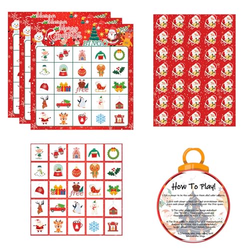 Wdbild Neujahr Bingo Entertainment Set Für Game Night Kinder School Klassenzimmer Spielzeug Weihnachten Bingo Spielaktivitäten Familienfeier Für Familienfeier Erwachsene Wdbild Neujahr Bingo Entertainment Set Für Game Night Kinder School Klassenzimmer Spielzeug Weihnachten Bingo Spielaktivitäten Familienfeier Für Familienfeier Erwachsene von Wdbild