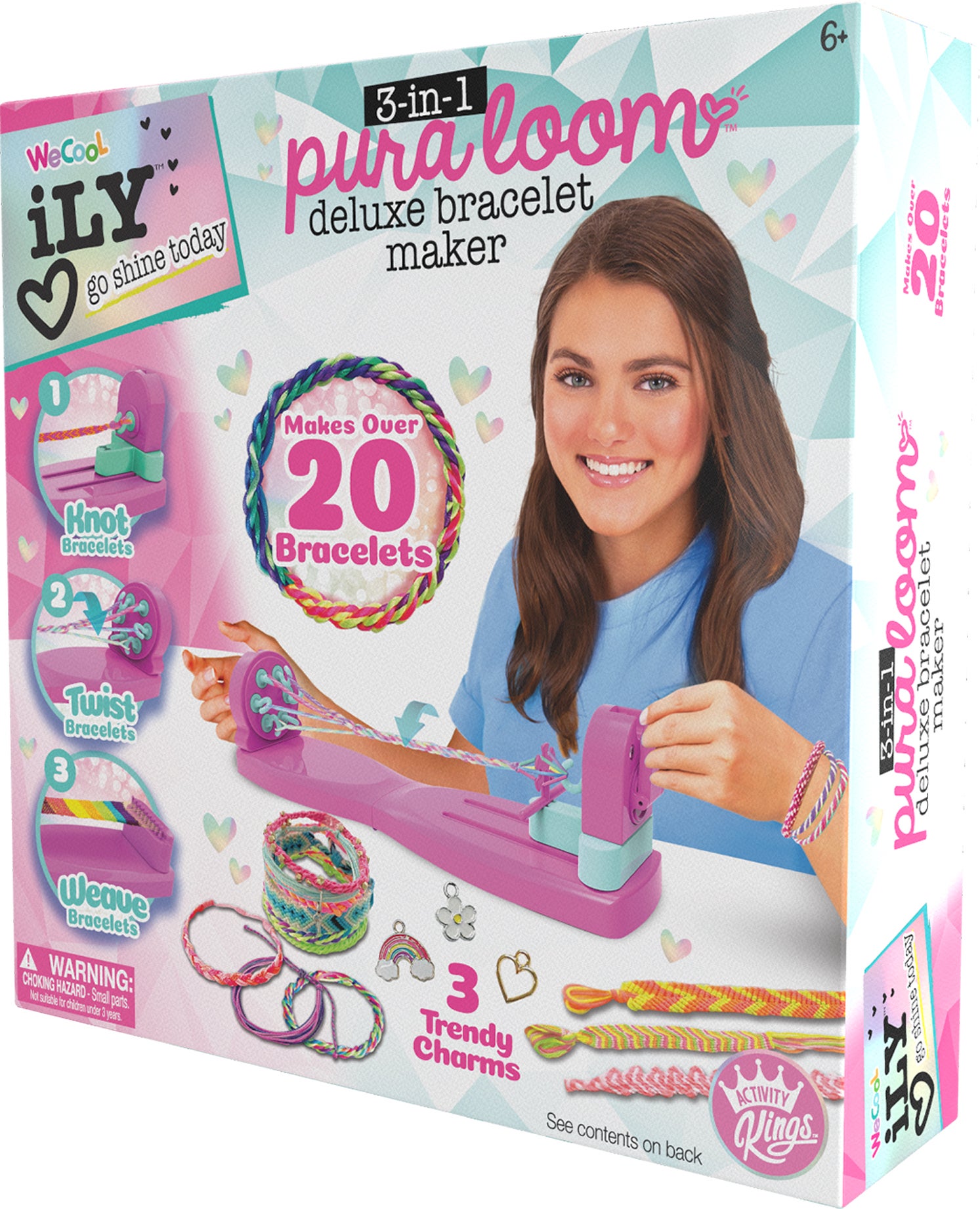 WeCool Pura Loom Deluxe 3-in-1 Armbandset von WeCool