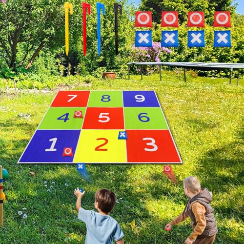 Weaqen Sicheres Wurfspiel für Kinder, Indoor-Spiele, Outdoor-Spiele, Rasenspiele, Gartenspiele–ideal für Kinder und Erwachsene ab 3 Jahren, Geschenk für Jungen und Mädchen von Weaqen