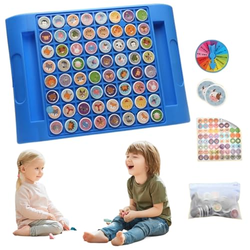 Kleinkind-Matching-Spiel Interactive Memory Game mit selbstklebendem Animal Zeichnen Easy Matching-Spiel für logisches Denken und soziale Fähigkeitenentwicklung von Weddflower