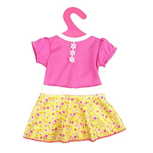 Weddflower Modisches Kleid für 18-Zoll-American-Girl-Puppen und 43-cm-Babypuppen Kleidung Zubehör Geburtstagsgeschenk für Mädchen von Weddflower