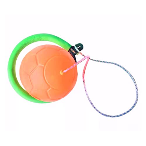 1pc Skip Ball Children Kinder Knöchel Skip Ball Hop Sprungübung Spielzeug Kinder Sport Koordination Gleichgewicht Reifen Jump Playground Spielzeugspiel (zufällige Farbe) Gartenspielzeug überspringe von Wedhapy