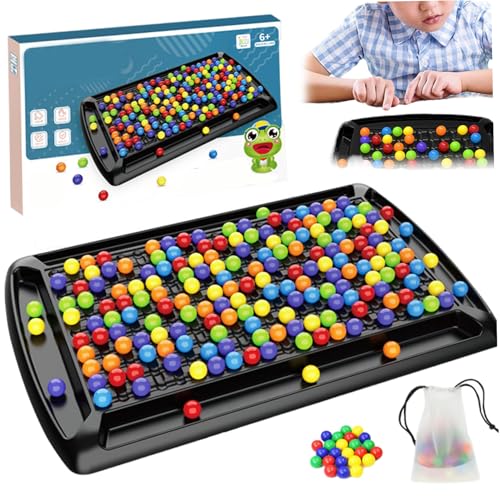 Wedhapy Brettspiele für Kleinkinder Rainbow Ball Strategie-Brettspiele Rainbow Ball Schachbrett-Lernspielzeug Kreative Tisch-Familienspiele Partyspiele Strategiespiele von Wedhapy