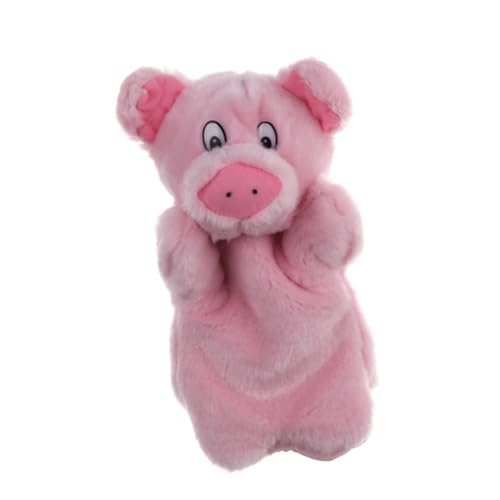 Schweine Puppen Cartoon Tier Plüsch Handpuppen für Geschichten Erzählen interaktiver Spielzeug Kinder Kinder Handpuppen Handschuhe Schwein Handpuppen Plüsch Handpuppenspielzeug Kinder Handpuppen Tier von Wedhapy